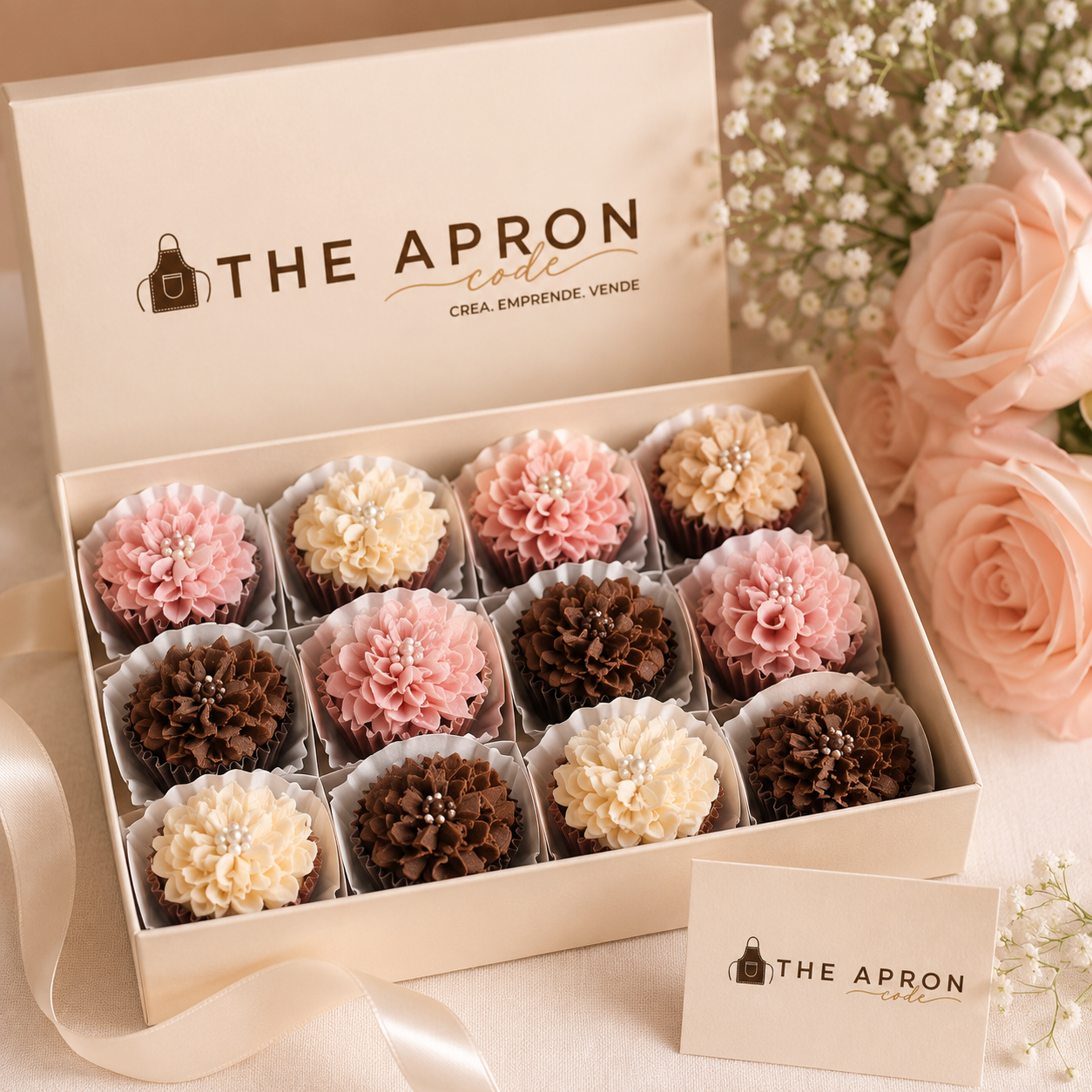 Brigadeiro floral individual