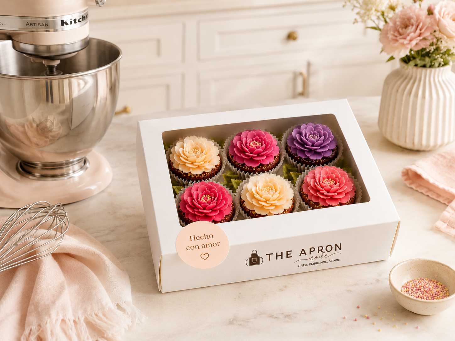 Detalle brigadeiro floral